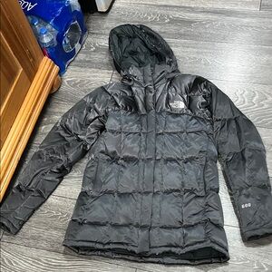The North Face Charcoal Quilted Jacket